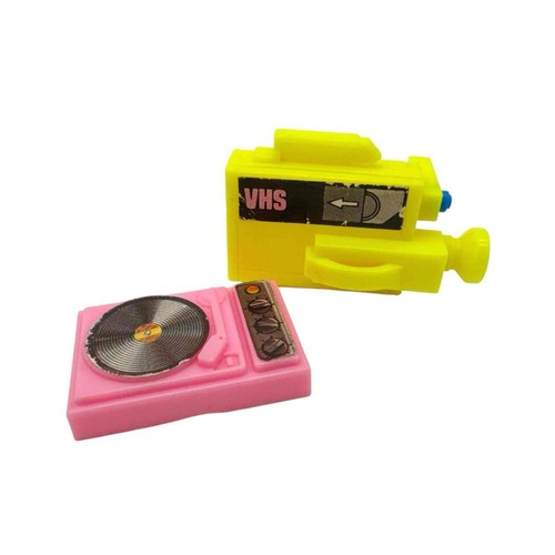 Barbie neon vhs videocamera - videocamera, e
