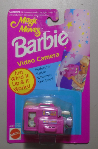 Barbie magic moves videocamera - moves,